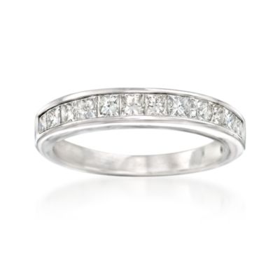 1.00 ct. t.w. Diamond Wedding Ring In 14kt White Gold &mdash; Alt Image 1
