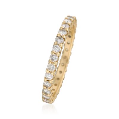 1.00 ct. t.w. Diamond Eternity Band in 14kt Yellow Gold &mdash; Alt Image 3