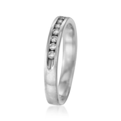 .25 ct. t.w. Diamond Wedding Ring in 14kt White Gold &mdash; Alt Image 3