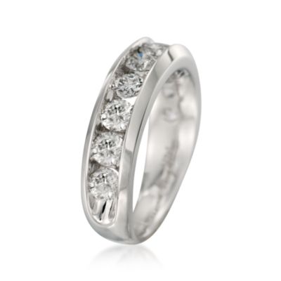 2.00 ct. t.w. Diamond Wedding Ring in 14kt White Gold &mdash; Alt Image 3