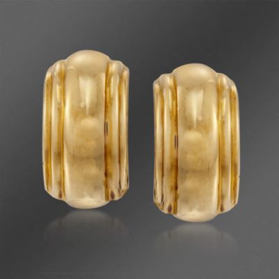 Roberto Coin 18kt Yellow Gold Thumbnail Earrings      &mdash; Alt Image 1