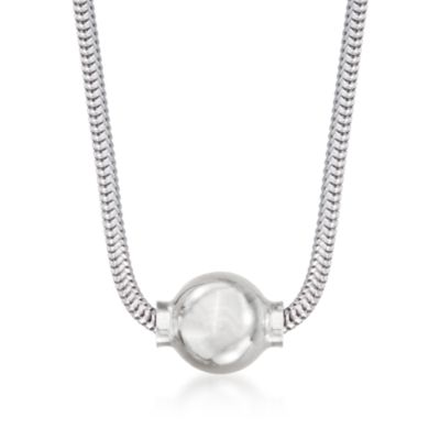 Sterling Silver Cape Cod Pendant With Chain Necklace &mdash; Alt Image 1