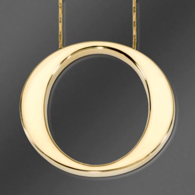 Roberto Coin "O" 18kt Yellow Gold Necklace &mdash; Alt Image 1