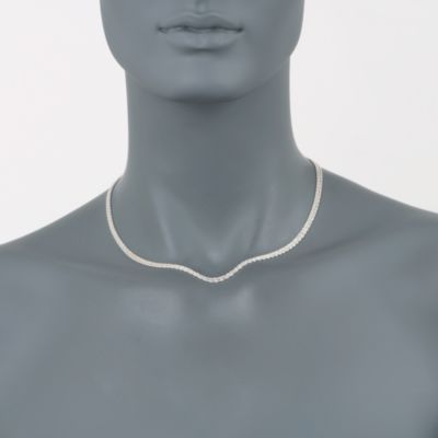 Sterling Silver 3mm Three-Strand Rope Necklace &mdash; Alt Image 2