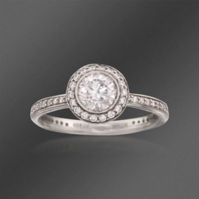 Ritani 1.06 ct. t.w. Diamond Engagement Ring in Platinum. Size 7 &mdash; Alt Image 1