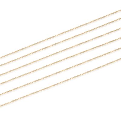 Italian 18kt Yellow Gold Rope Six-Strand Necklace &mdash; Alt Image 5