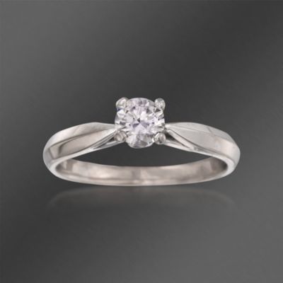 Scott Kay 19kt White Gold Engagement Ring Setting With Diamond &mdash; Alt Image 1