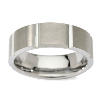 Men's 10mm Tungsten Carbide Wedding Ring. Size 13 &mdash; Alt Image 1