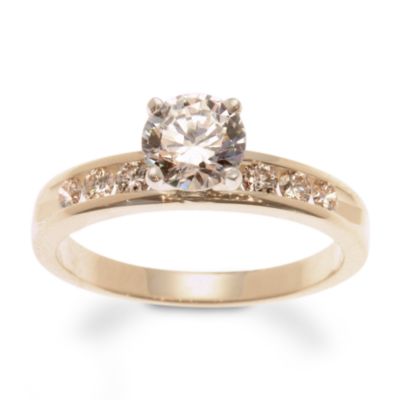 .25 ct. t.w. Diamond Engagement Ring Setting in 14kt Yellow Gold &mdash; Alt Image 1