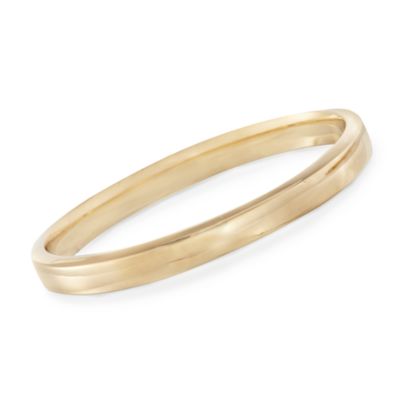 14kt Yellow Gold Slip-On Bangle Bracelet &mdash; Alt Image 1