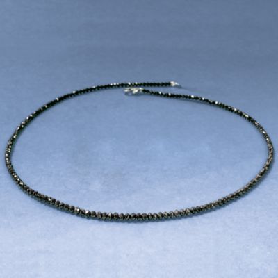 25.00 ct. t.w. Black Diamond Necklace in 14kt White Gold &mdash; Alt Image 5