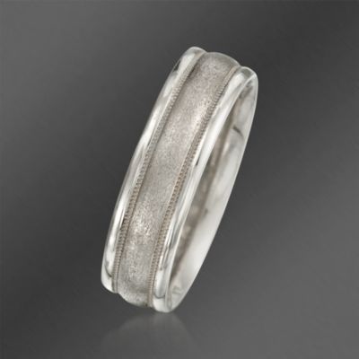 Scott Kay 6mm Men's Palladium Wedding Ring. Size 10 &mdash; Alt Image 2