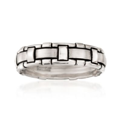 Scott Kay 6mm Men's Palladium Wedding Ring &mdash; Alt Image 1