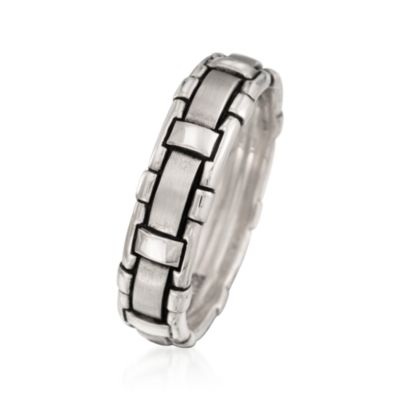 Scott Kay 6mm Men's Palladium Wedding Ring &mdash; Alt Image 2