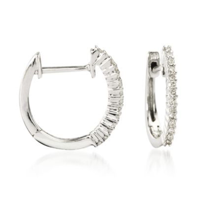 1.80 ct. t.w. Black Diamond Earrings With White Diamonds In 14kt White Gold. Dangle Earrings &mdash; Alt Image 4