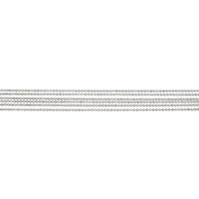 14kt Italian White Gold Six-Strand Beaded Necklace &mdash; Alt Image 3