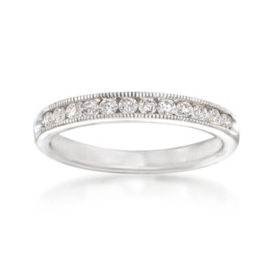 .30 ct. t.w. Diamond Wedding Ring in 18kt White Gold &mdash; Alt Image 1
