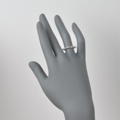 Ritani 1.08 ct. t.w. Diamond Eternity Band in 18kt White Gold. Size 7 &mdash; Alt Image 2