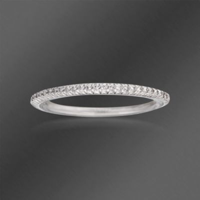 Ritani .29 ct. t.w. Diamond Eternity Band in 18kt White Gold. Size 7 &mdash; Alt Image 1