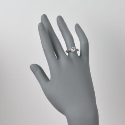 Ritani .14 ct. t.w. Diamond Engagement Ring Setting in 18kt White Gold &mdash; Alt Image 2