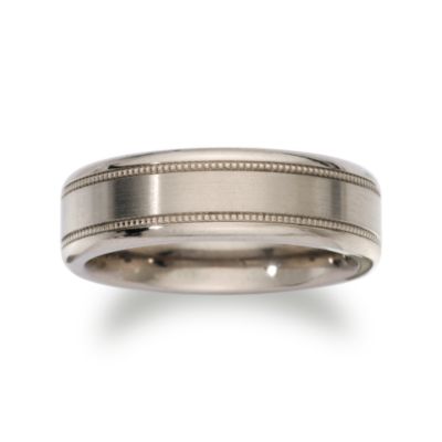 Men's 7mm Titanium Wedding Ring &mdash; Alt Image 1