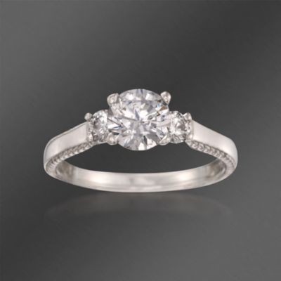 Scott Kay .34 ct. t.w. Diamond Engagement Ring Setting in Palladium. Size 6.5 &mdash; Alt Image 1