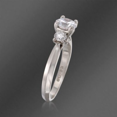 Scott Kay .40 ct. t.w. Diamond Engagement Ring Setting in Palladium. Size 6.5 &mdash; Alt Image 3