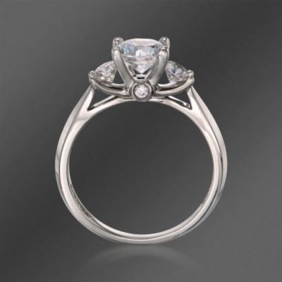 Scott Kay .40 ct. t.w. Diamond Engagement Ring Setting in Palladium. Size 6.5 &mdash; Alt Image 4