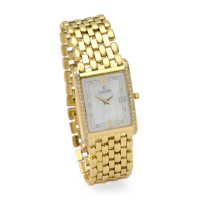 C. 2000 Vintage Concord Men's "Veneto" 1.02 ct. t.w. Diamond Watch In 18kt Yellow Gold &mdash; Alt Image 1