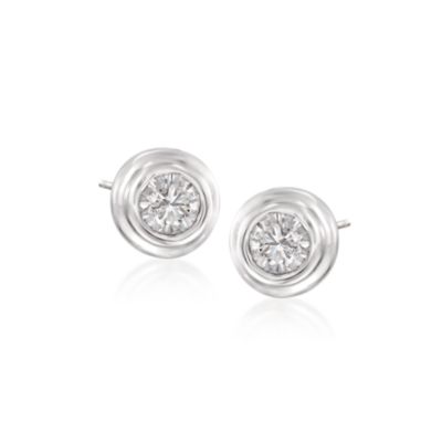 .25 ct. t.w. Diamond Stud Earrings in 14kt White Gold &mdash; Alt Image 1