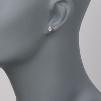 .25 ct. t.w. Diamond Stud Earrings in 14kt White Gold &mdash; Alt Image 2