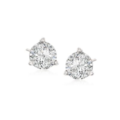 .75 ct. t.w. Diamond Martini Stud Earrings in Platinum  &mdash; Alt Image 1