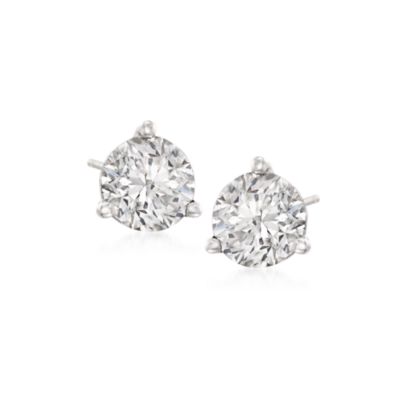 2.00 ct. t.w. Round Diamond Martini Stud Earrings In Platinum &mdash; Alt Image 1