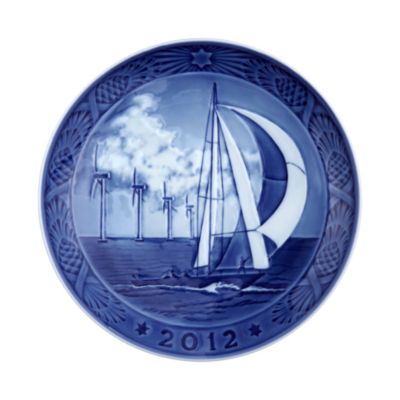 2012 Royal Copenhagen Annual Plate - 105th Edition &mdash; Alt Image 2
