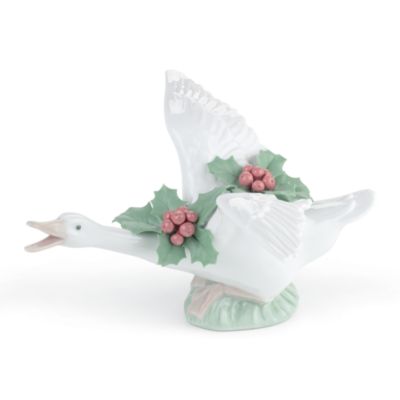 Lladro 'Flying Duck With Mistletoe' &mdash; Alt Image 1