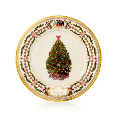 2011 Lenox Annual "Trees Around the World" Christmas Plate - Chile  &mdash; Alt Image 1