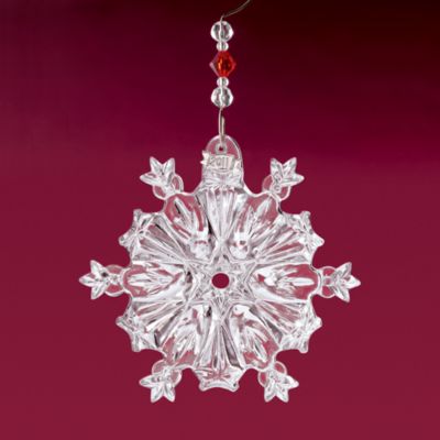 Waterford Crystal 2011 Annual Snow Crystal Ornament &mdash; Alt Image 1
