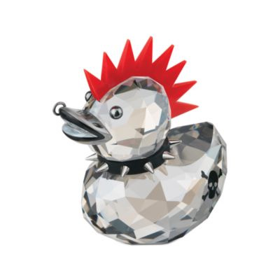 Swarovski Crystal Punk Duck &mdash; Alt Image 1