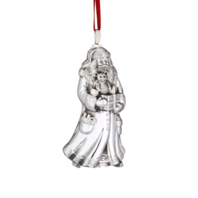 Reed & Barton 2012 Annual Sterling Santa Ornament - 9th Edition &mdash; Alt Image 1