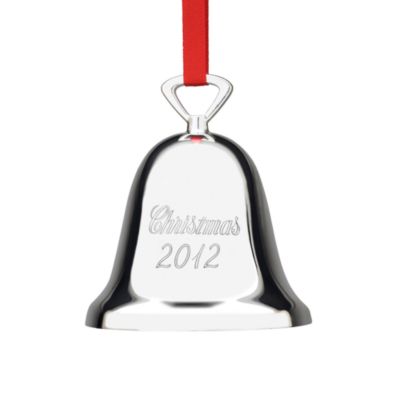 Reed & Barton 2012 Annual Silverplate Bell Ornament - 45th Edition &mdash; Alt Image 1