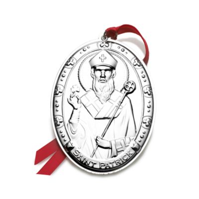 Wallace 2013 Annual Sterling Silver Saints Ornament 3rd Edition-St. Patrick &mdash; Alt Image 1