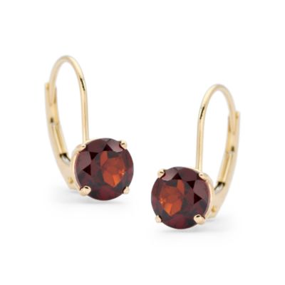 2.00 ct. t.w. Garnet Earrings In 14kt Yellow Gold  &mdash; Alt Image 1