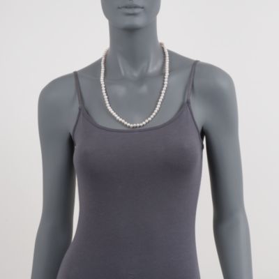6-6.5mm Pearl Necklace With 14kt Yellow Gold Clasp &mdash; Alt Image 4
