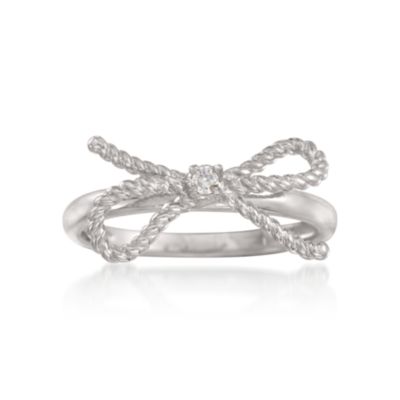 CZ Sterling Silver Ring &mdash; Alt Image 1