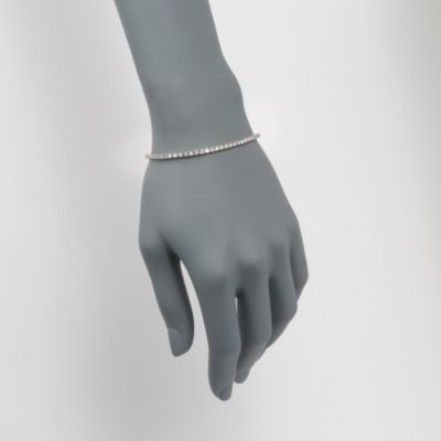2.00 ct. t.w. Diamond Tennis Bracelet in Sterling Silver &mdash; Alt Image 2