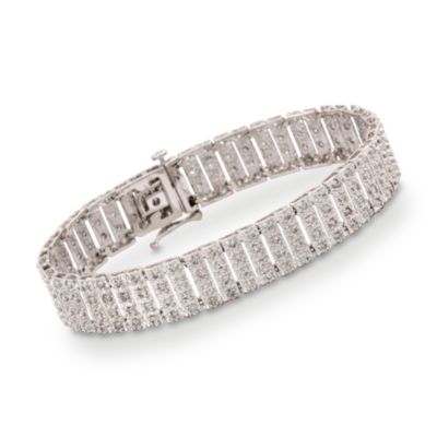 4.00 ct. t.w. Diamond Bracelet In 14kt White Gold &mdash; Alt Image 1