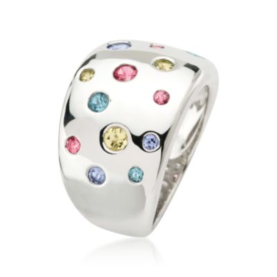 .75 ct. t.w. Multi-Gem Ring in Sterling Silver &mdash; Alt Image 3
