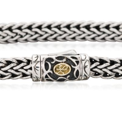 Scott Kay Men's "Dobermand" Two-Tone Bracelet. 8.5" &mdash; Alt Image 2
