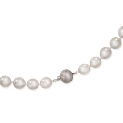 10-13mm South Sea Pearl Necklace in 14kt White Gold &mdash; Alt Image 5