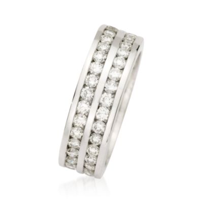 2.00 ct. t.w. Diamond Eternity Band In 14kt White Gold &mdash; Alt Image 2